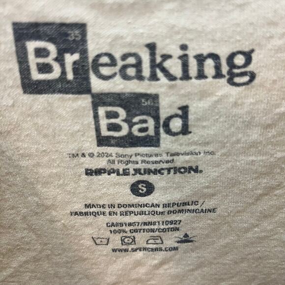 Ripple Junction Adult SM Breaking Bad My First Chemistry Lab Graphic T-shirt - Picture 3 of 4